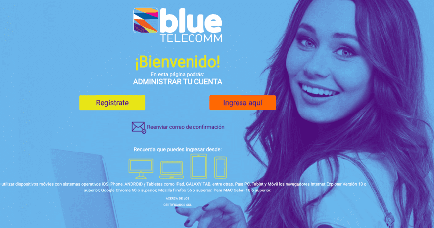 Qué es Blue Telecomm Servicios en Línea