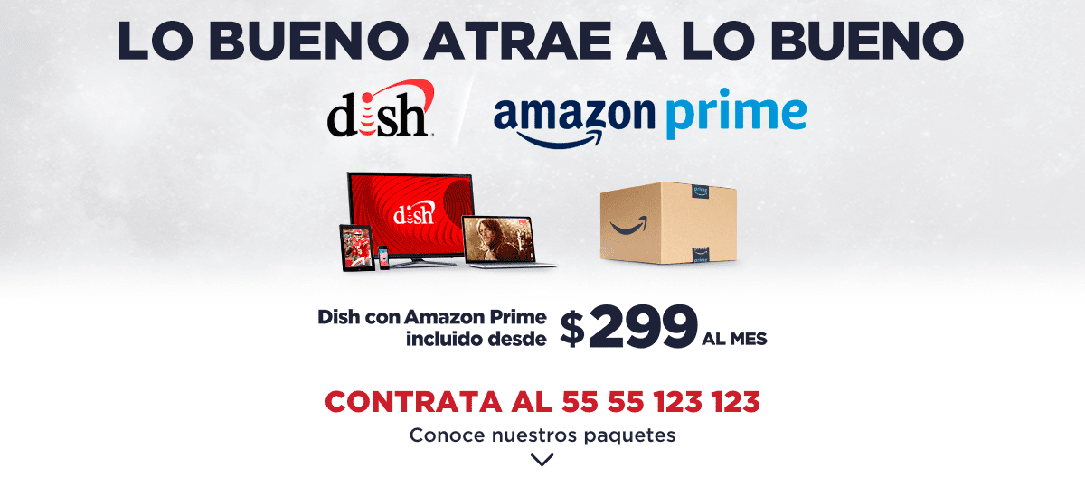 Cómo contratar Amazon Prime con Dish