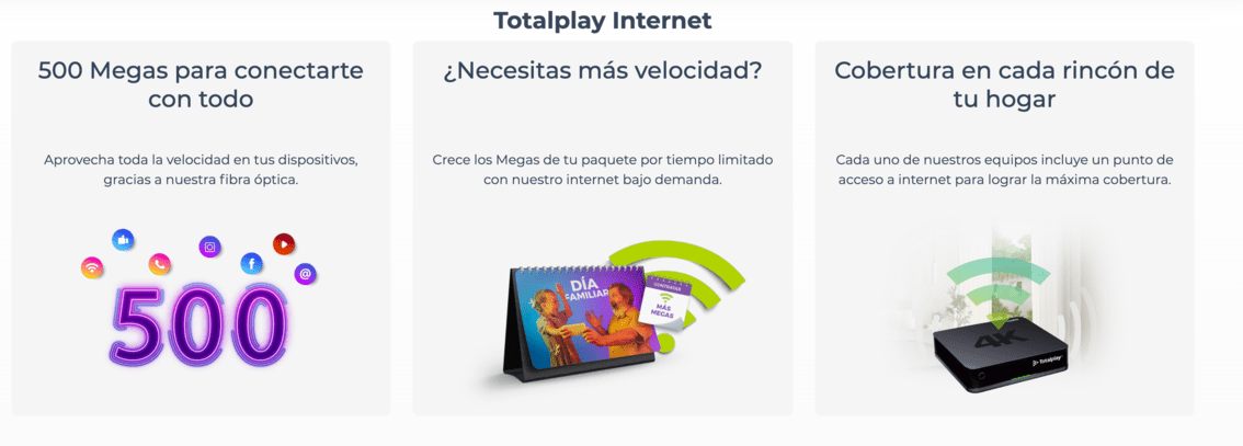 Totalplay Internet para hogar