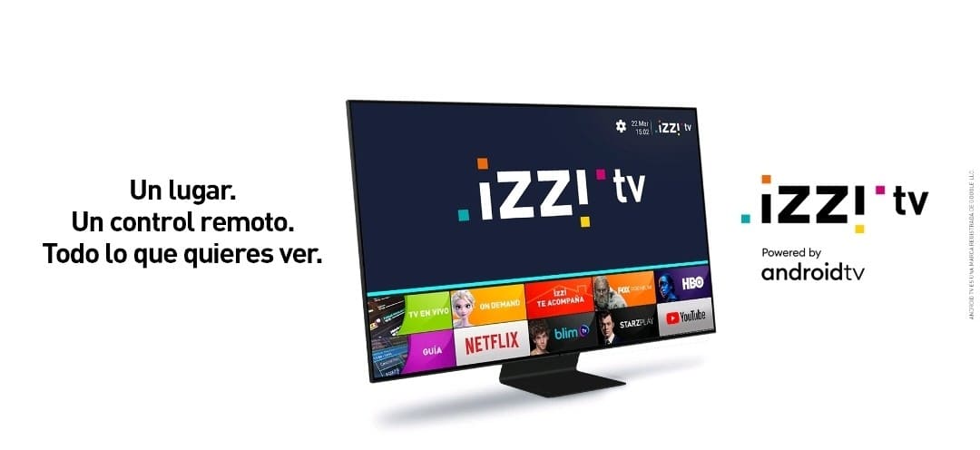 Izzi TV Smart con funciones de Smart TV