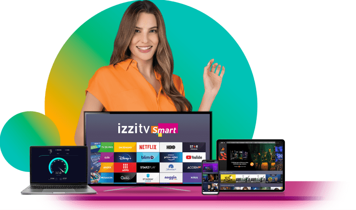 Paquetes de Izzi con Internet y TV